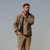 The Workhorse Jacket in Stone Boss Duck sold by Taylor Stitch