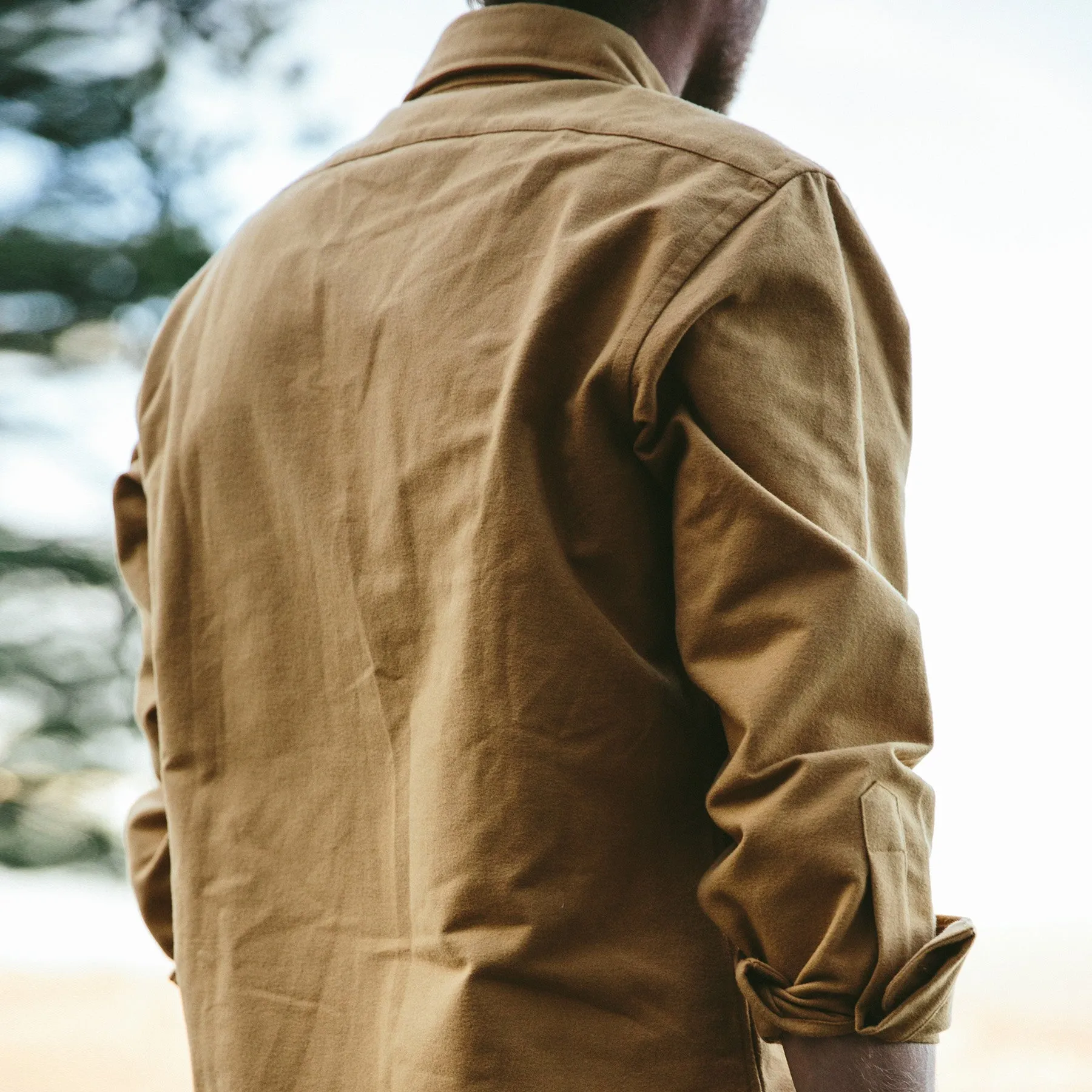 The Yosemite Shirt in Sawdust sold by Taylor Stitch product image thumbnail 5