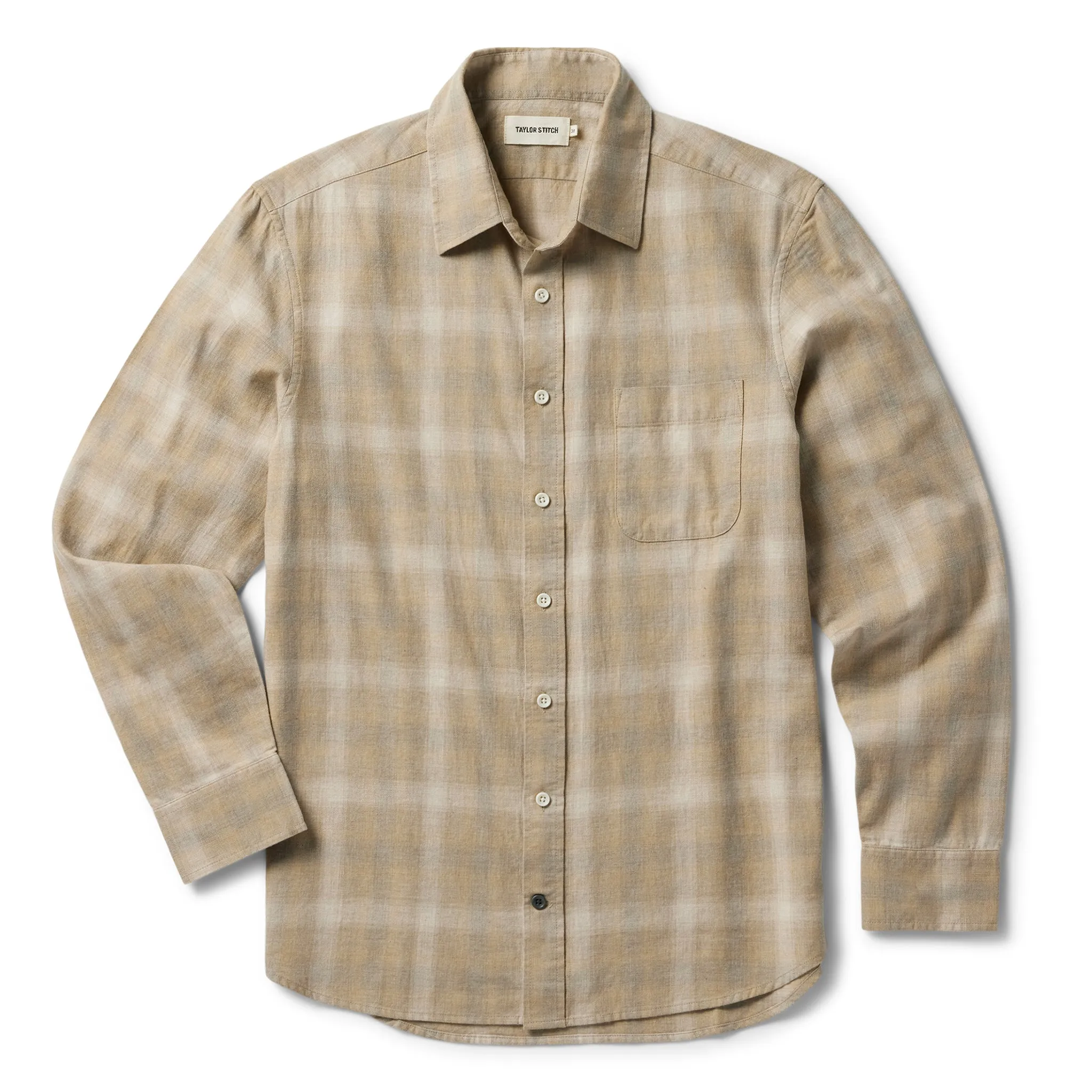 The California in Heathered Sunrise Plaid sold by Taylor Stitch product image thumbnail 5