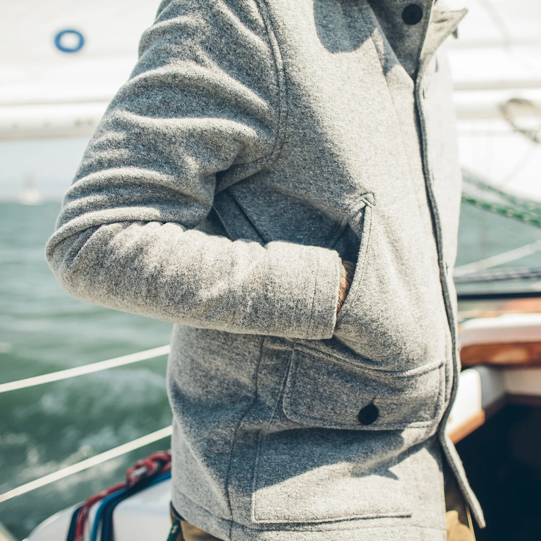 The Submariner in Ash Donegal Lambswool sold by Taylor Stitch product image thumbnail 2