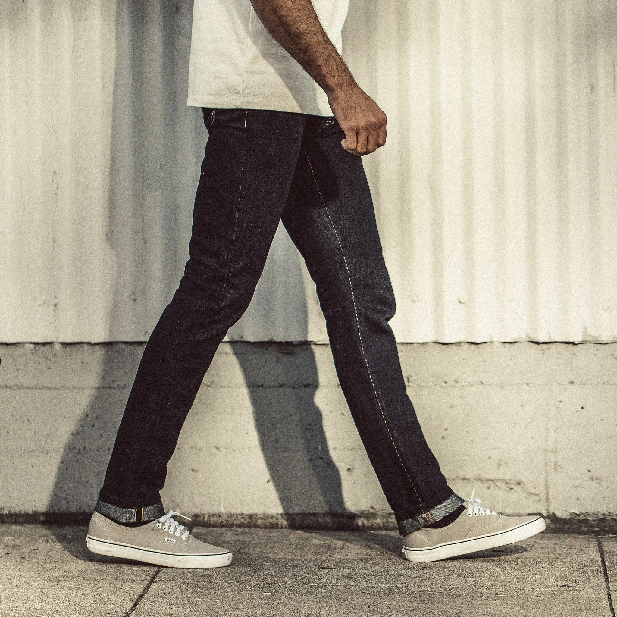 The Slim Jean in Sol Selvage sold by Taylor Stitch product image thumbnail 3