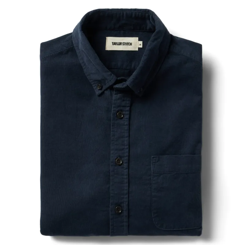 The Jack in Dark Navy Cord sold by Taylor Stitch