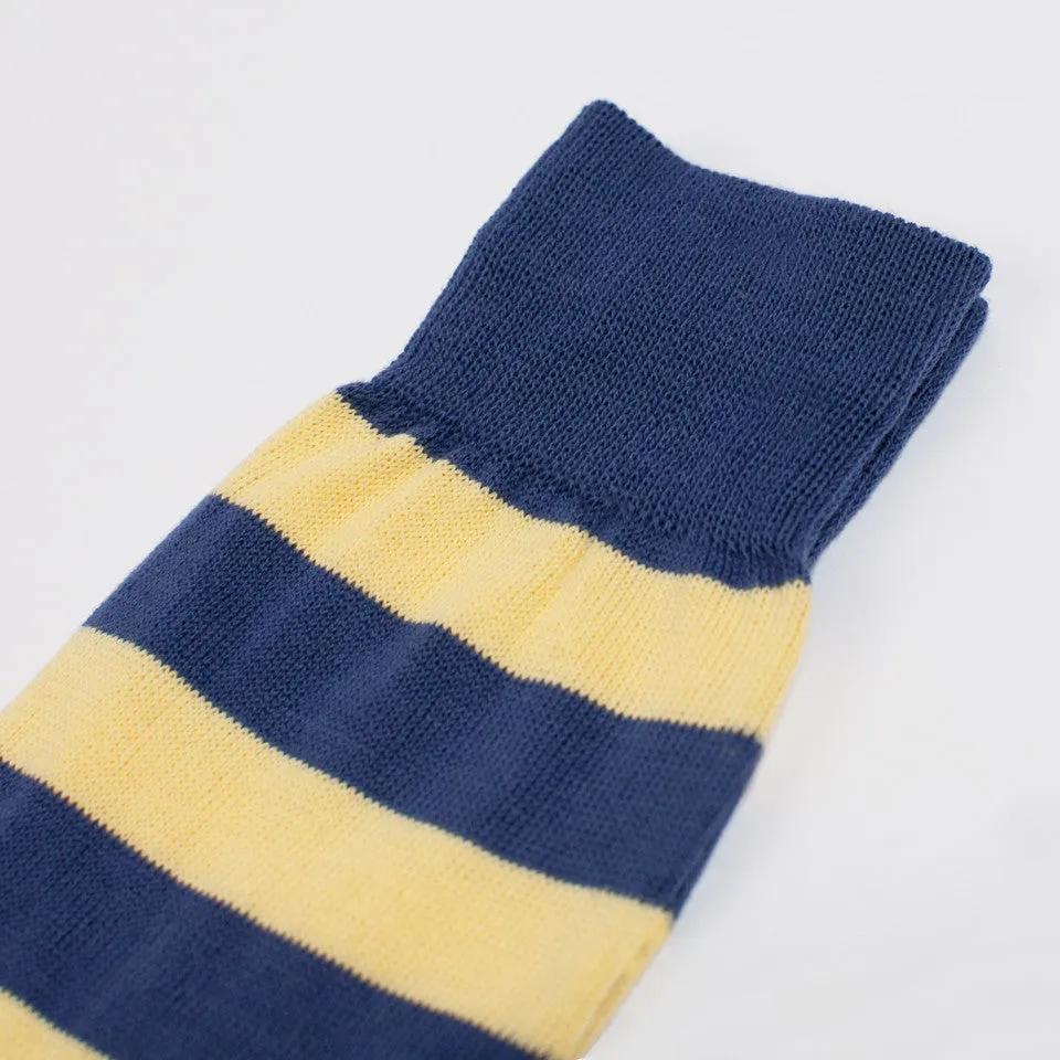 Anonymous Ism Double Stripe Royal & Maize sold by Taylor Stitch product image thumbnail 2
