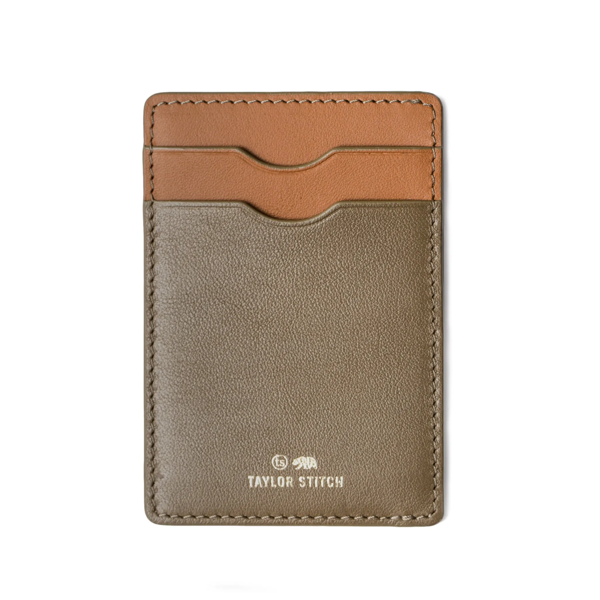 The Minimalist Wallet in Yeti sold by Taylor Stitch