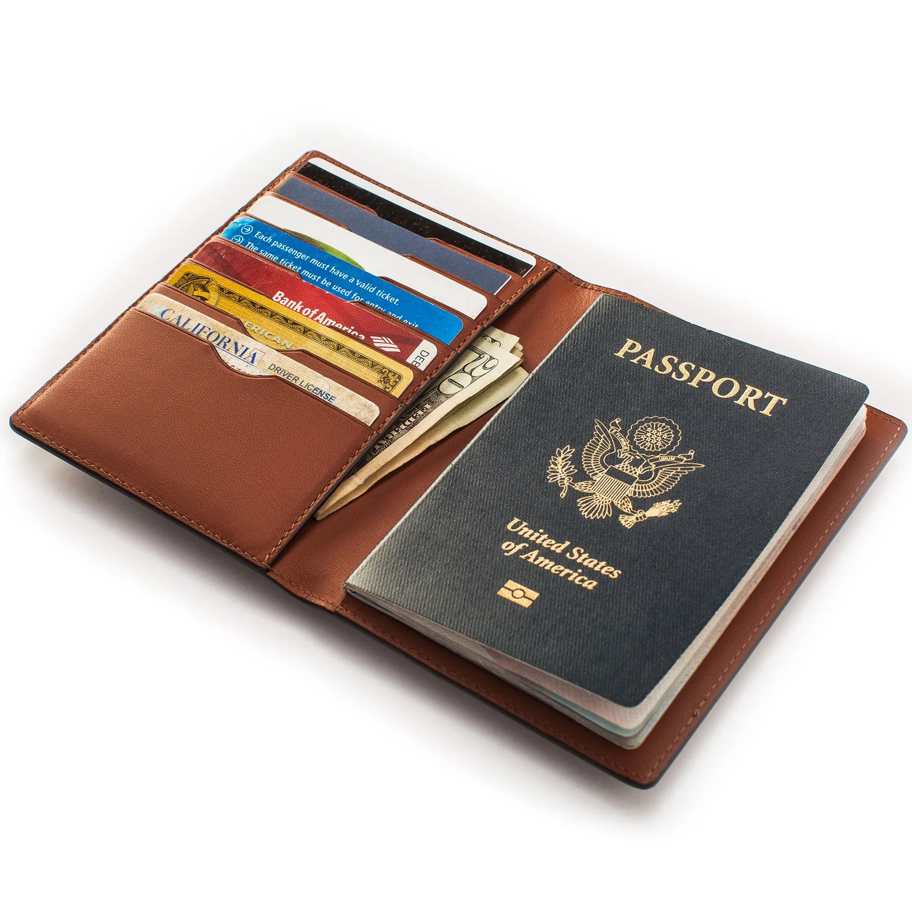 The Passport Wallet in Black sold by Taylor Stitch product image thumbnail 3