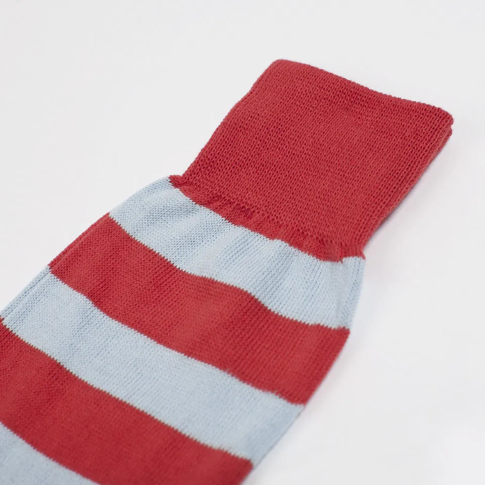 Anonymous Ism Double Stripe Red & Sky sold by Taylor Stitch product image thumbnail 2