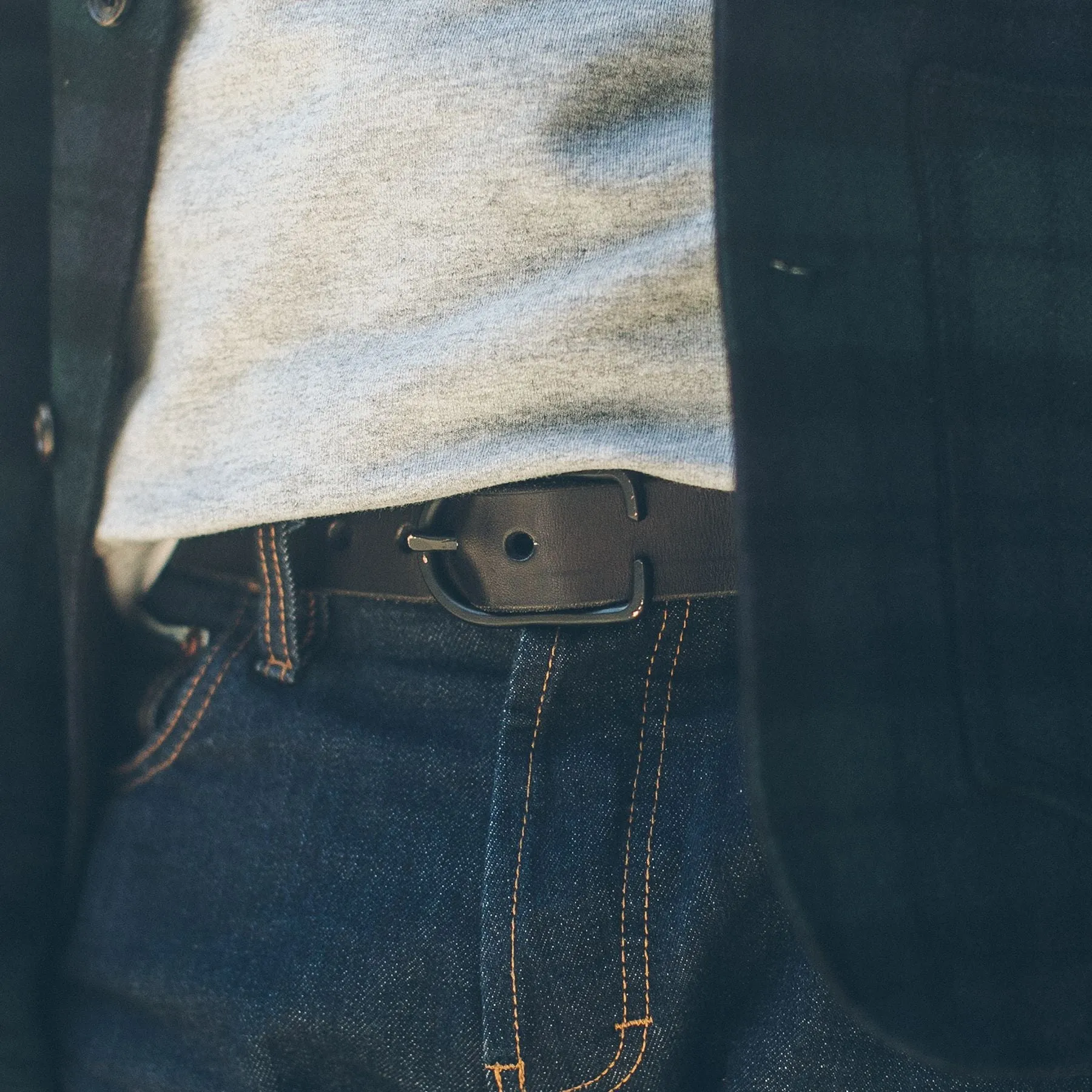 The Cause & Effect Belt in Black sold by Taylor Stitch product image thumbnail 3