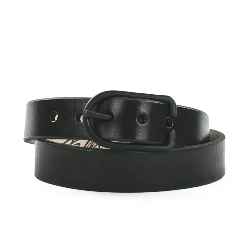 The Cause & Effect Belt in Black sold by Taylor Stitch