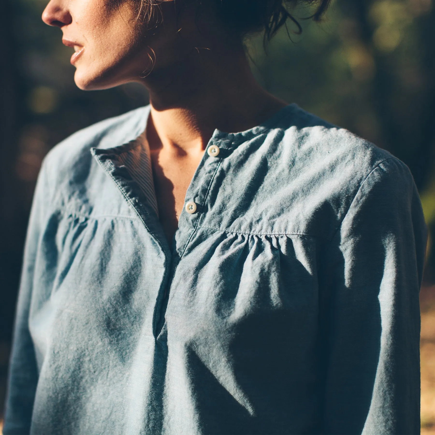 The Parker in Chambray sold by Taylor Stitch product image thumbnail 5