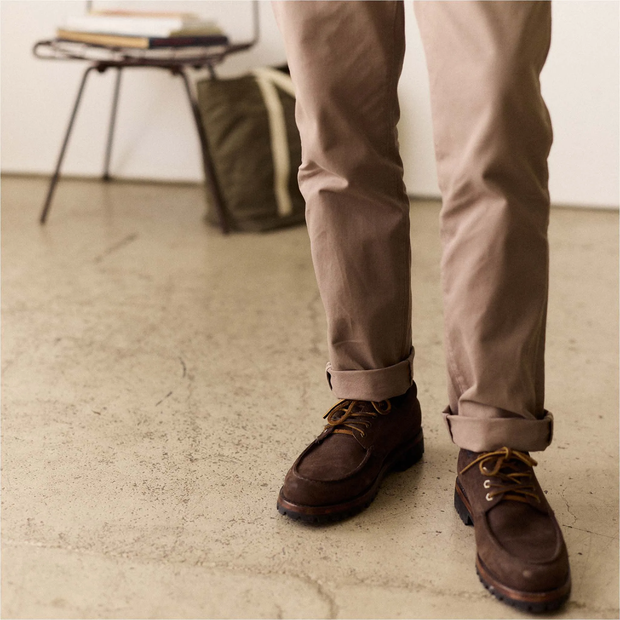 The Democratic Foundation Pant in Dried Earth sold by Taylor Stitch product image thumbnail 3