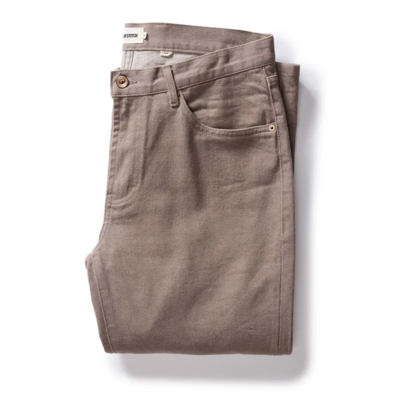 The Slim All Day Pant in Silt Broken Twill made by Taylor Stitch