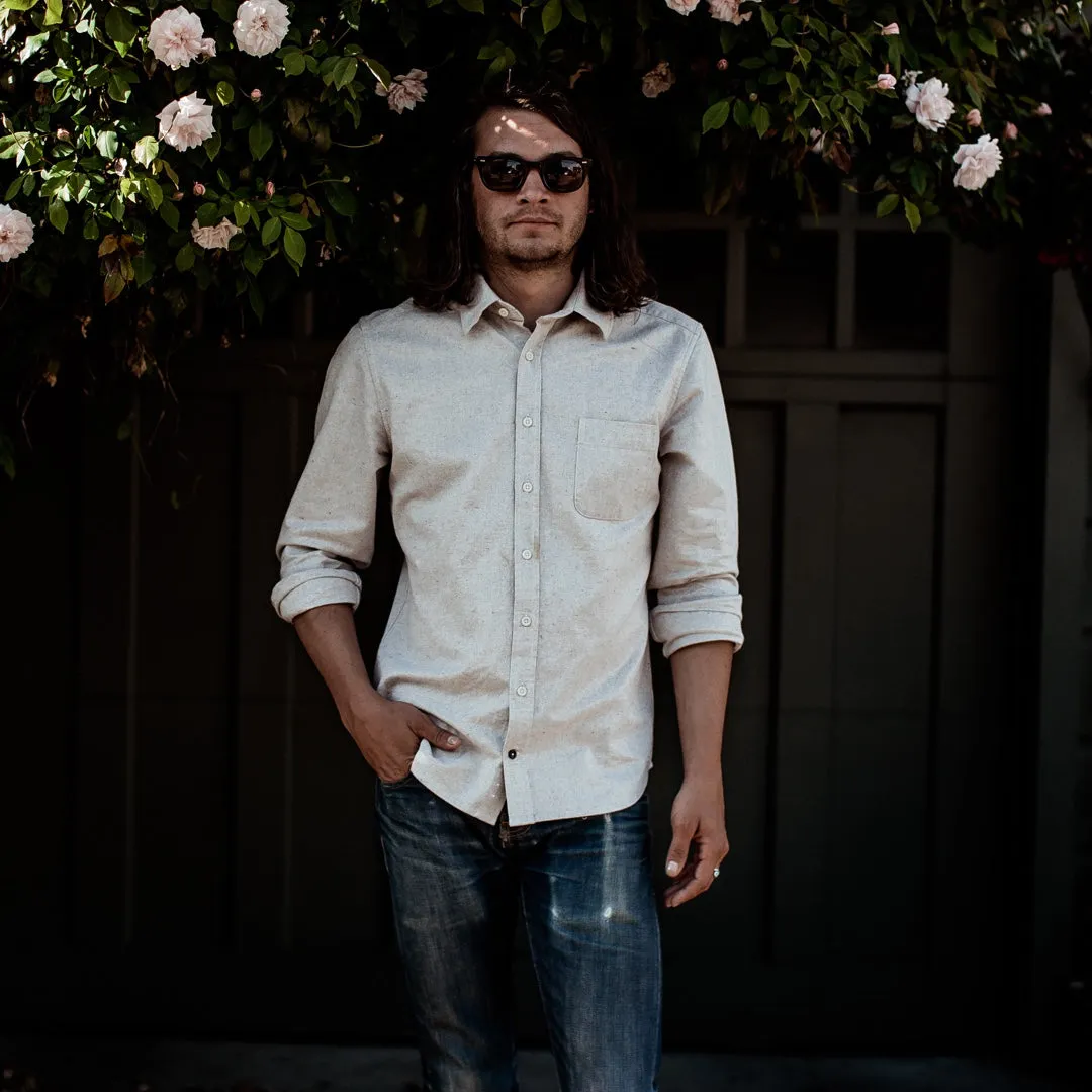 The California in Organic Natural Confetti sold by Taylor Stitch product image thumbnail 3