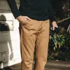 The Democratic Chino in Organic British Khaki sold by Taylor Stitch