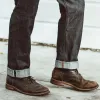 The Democratic Jean in Kurabo Slub Denim sold by Taylor Stitch