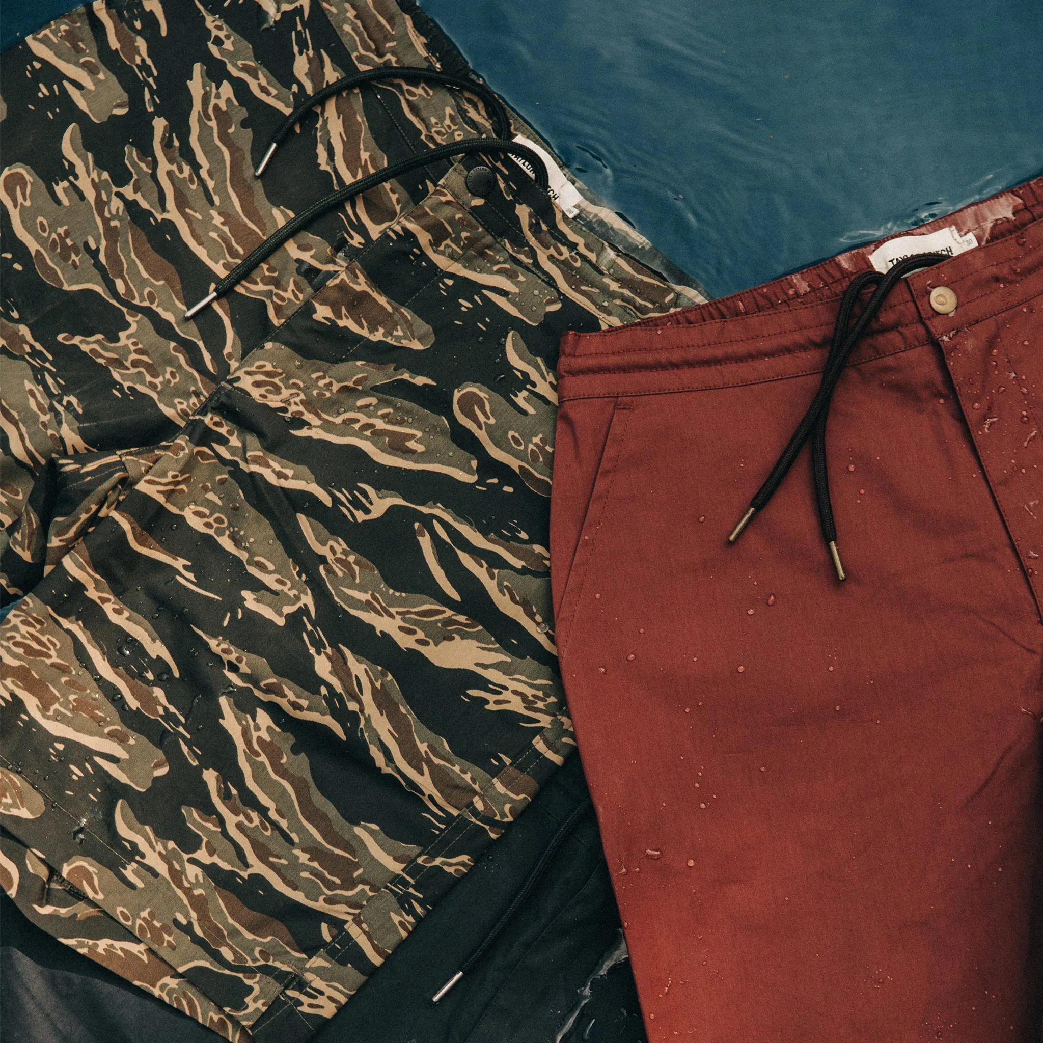 The Adventure Short in Tiger Camo sold by Taylor Stitch product image thumbnail 5