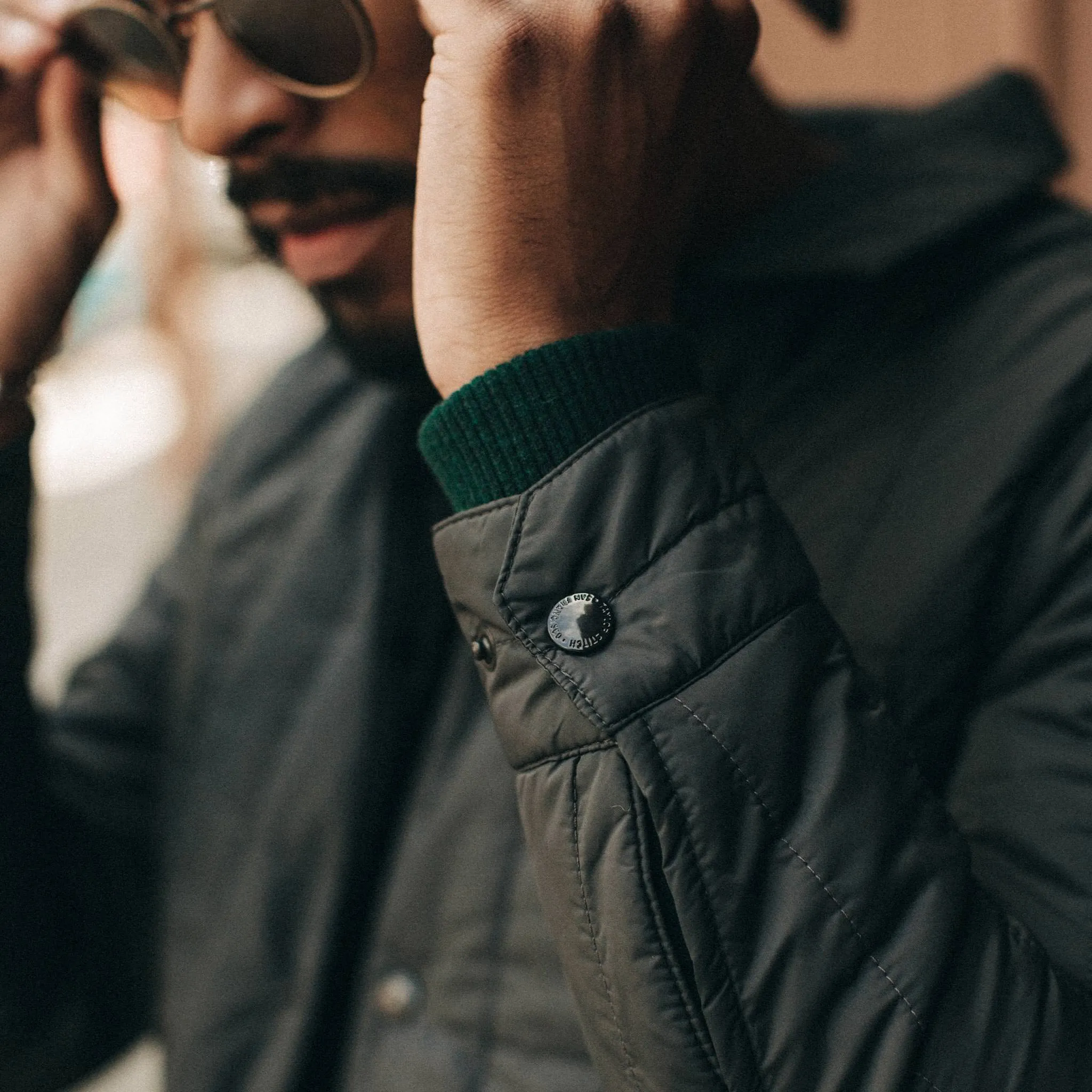 The Decker Jacket in Charcoal Quilt sold by Taylor Stitch product image thumbnail 4