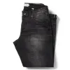 The Democratic Jean in Black 3-Month Wash Selvage sold by Taylor Stitch