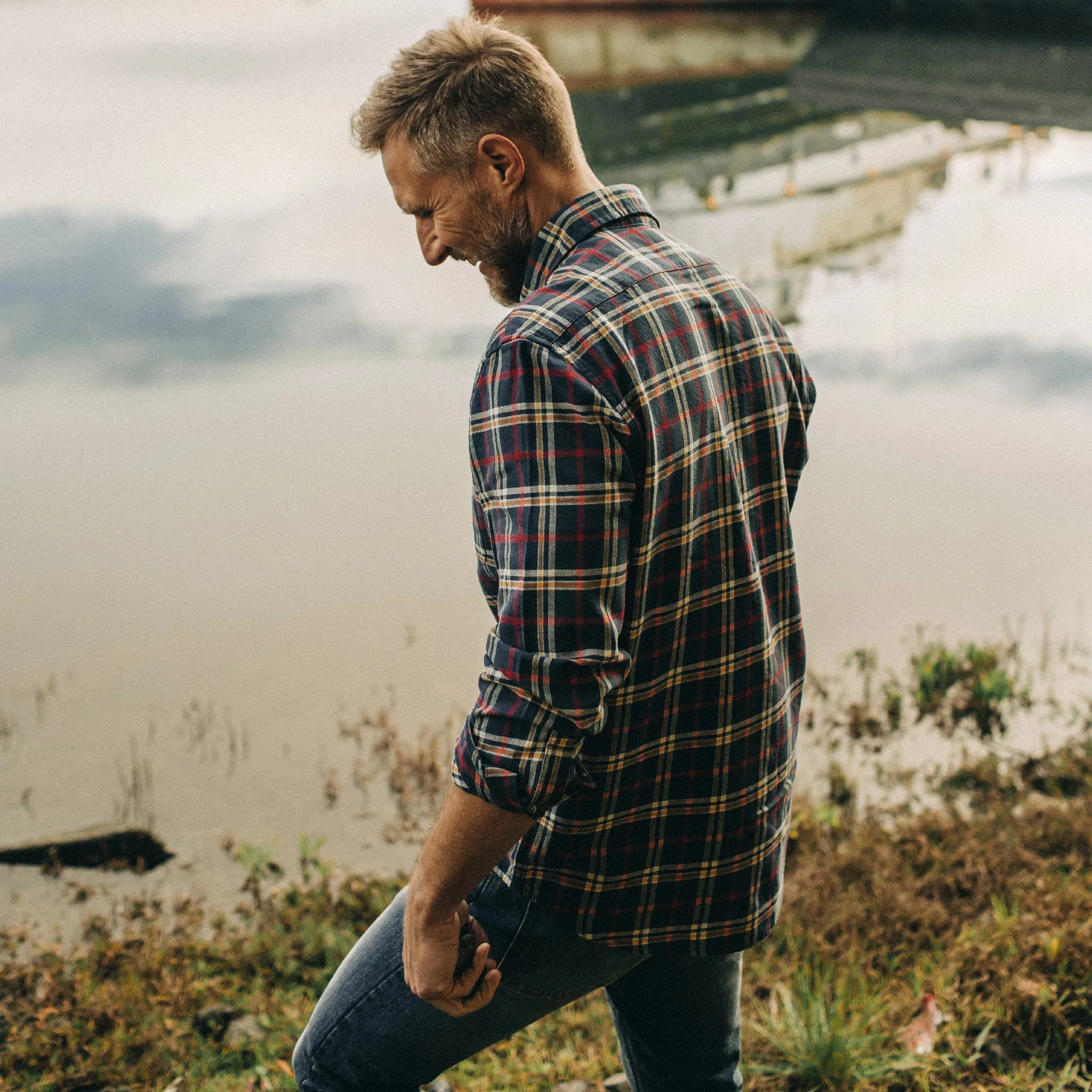 The California in Astoria Plaid sold by Taylor Stitch product image thumbnail 5