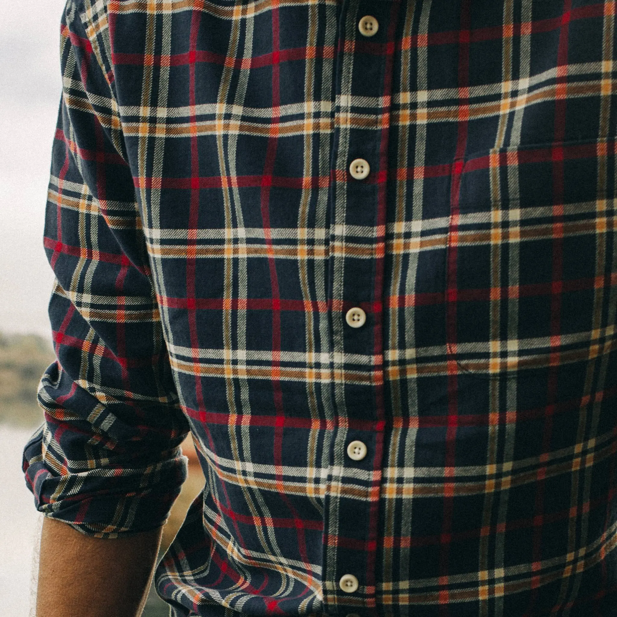 The California in Astoria Plaid sold by Taylor Stitch product image thumbnail 4