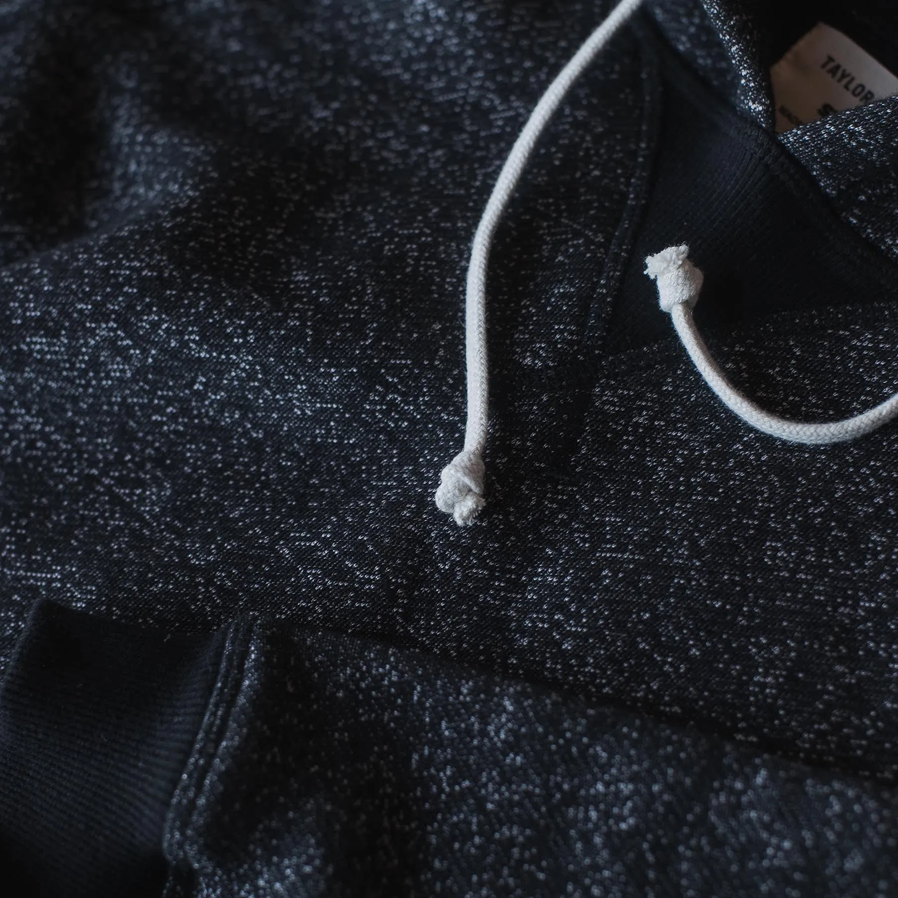 The Women's Apres Hoodie in Salt and Pepper Fleece sold by Taylor Stitch product image thumbnail 3