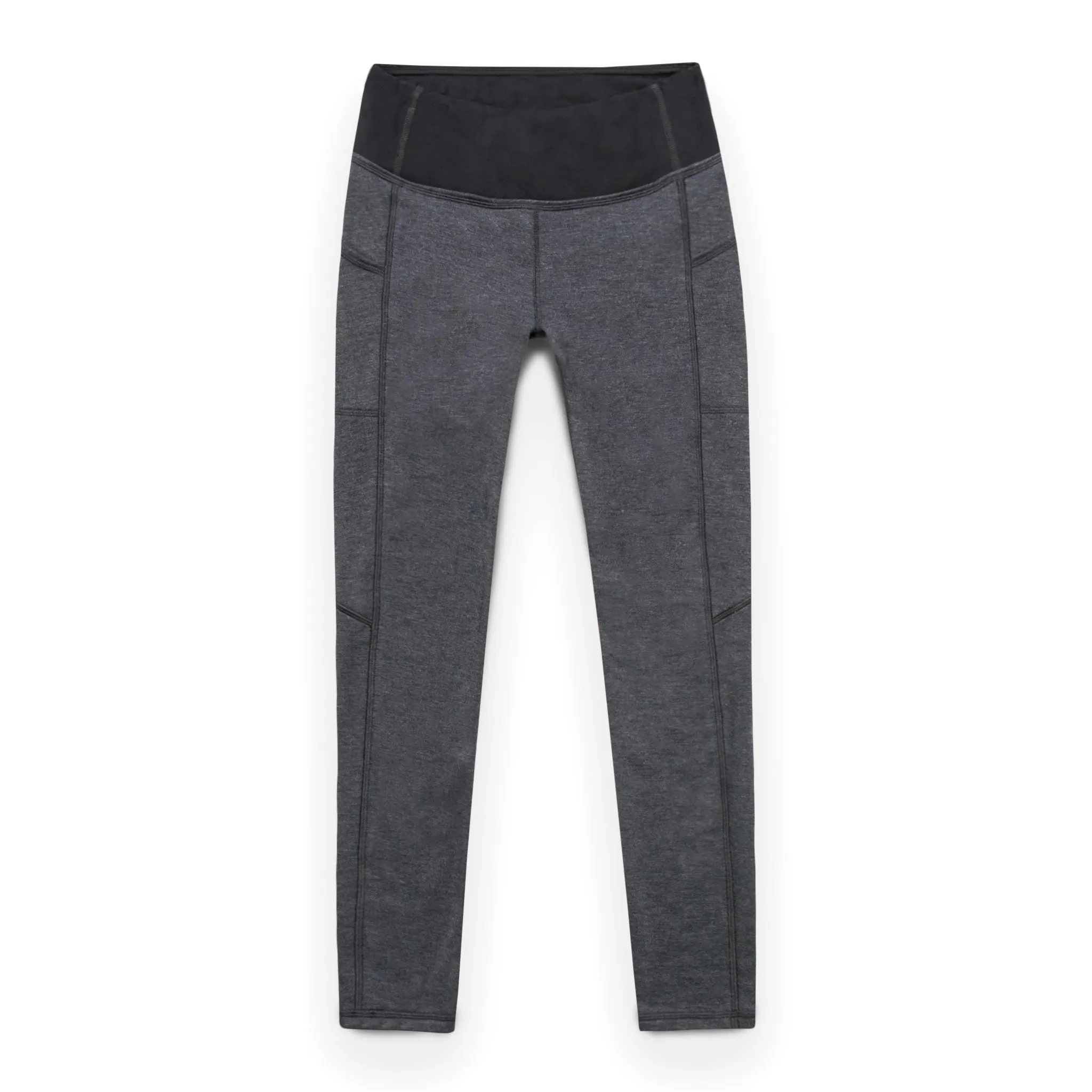 The Harper Legging in Indigo Melange Fleece sold by Taylor Stitch