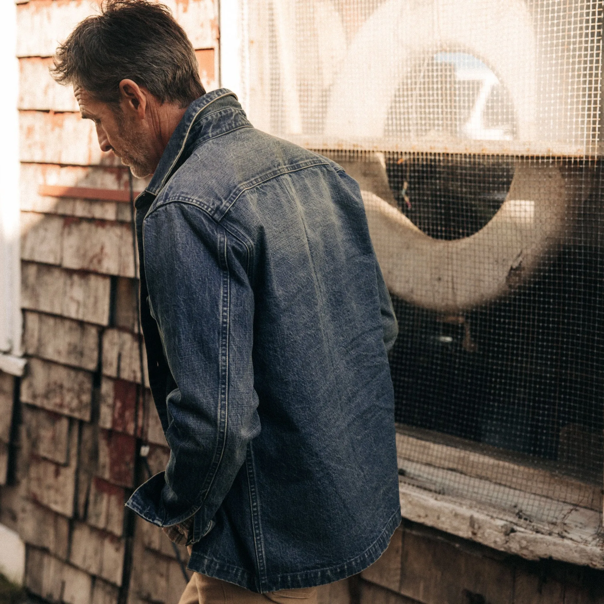 The Shop Shirt in Sawyer Wash Selvage Denim sold by Taylor Stitch product image thumbnail 3
