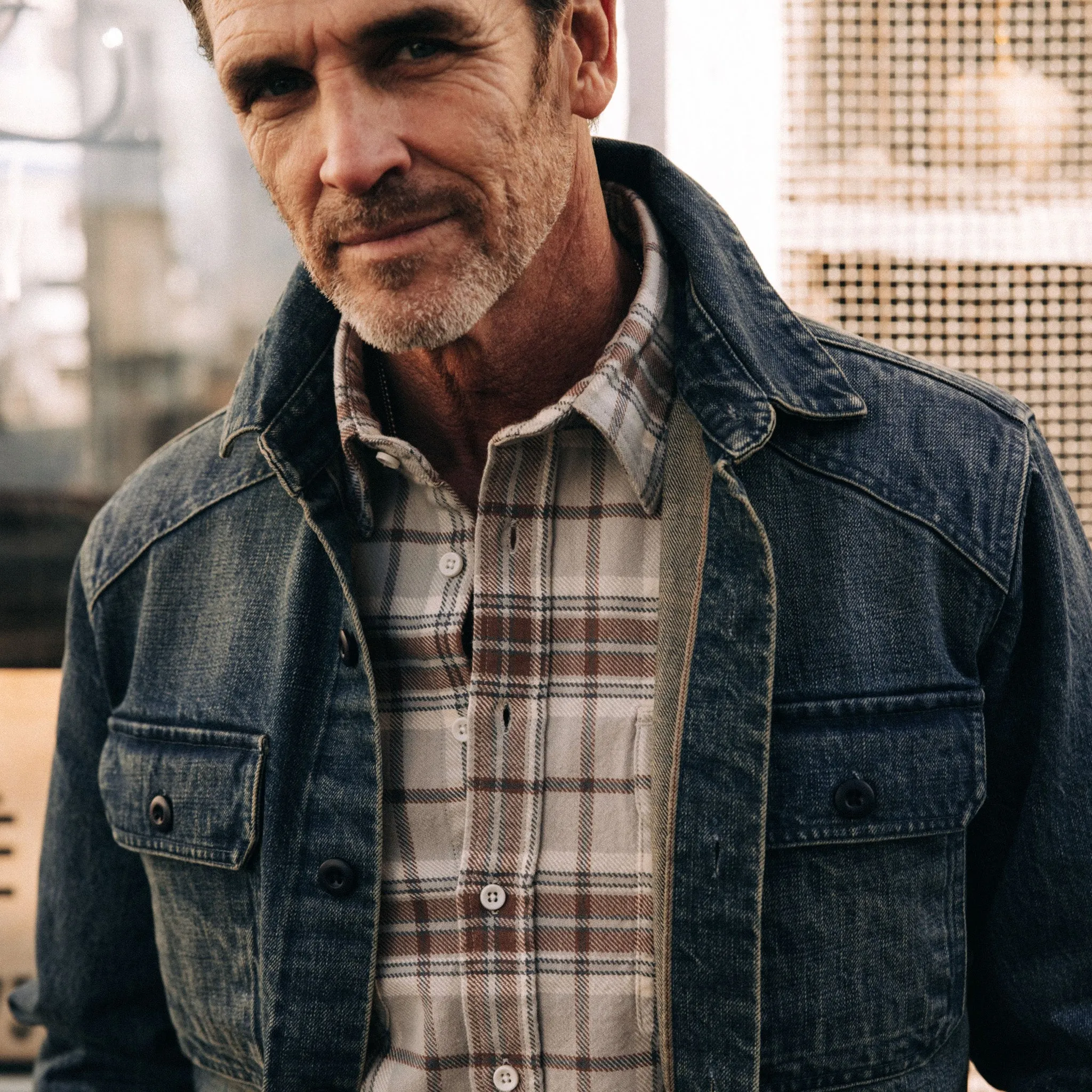 The Shop Shirt in Sawyer Wash Selvage Denim sold by Taylor Stitch product image thumbnail 4
