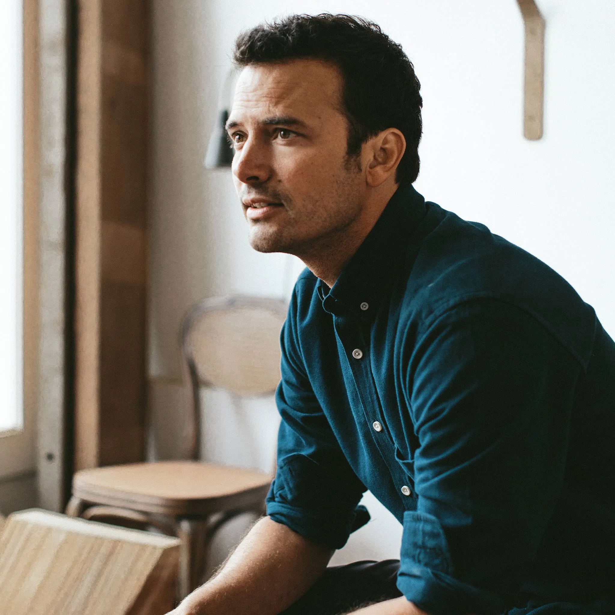 The Jack in Brushed Teal sold by Taylor Stitch product image thumbnail 2