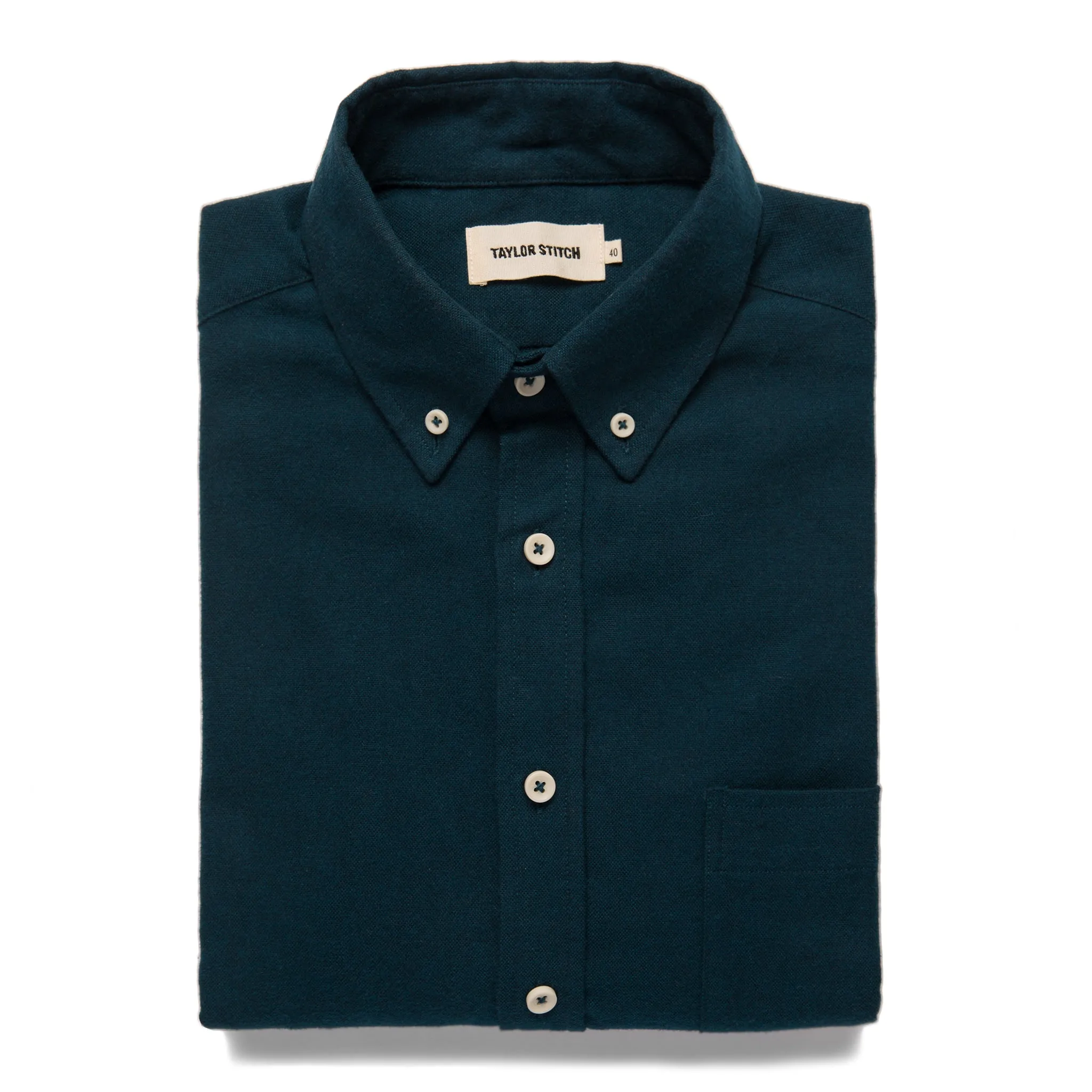 The Jack in Brushed Teal sold by Taylor Stitch