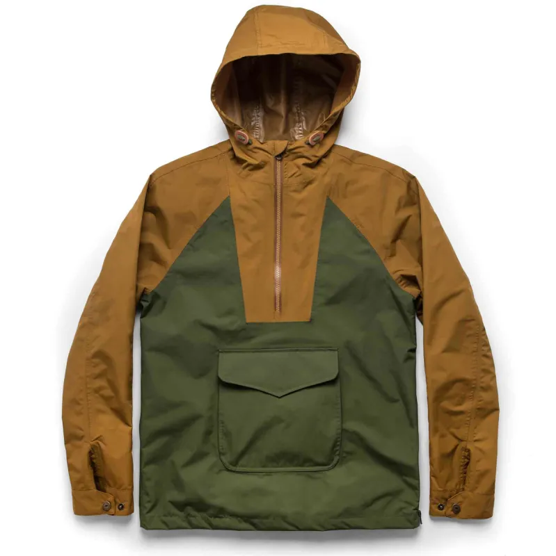 The Powder Jacket in British Khaki & Olive made by Taylor Stitch