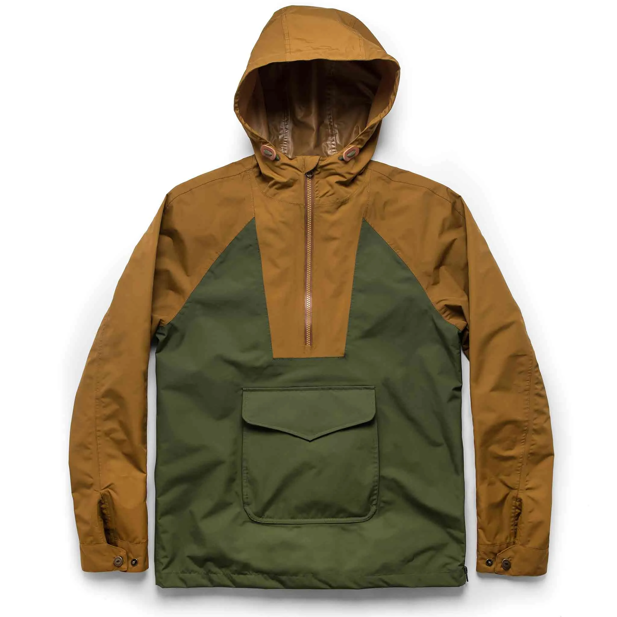 The Powder Jacket in British Khaki & Olive sold by Taylor Stitch