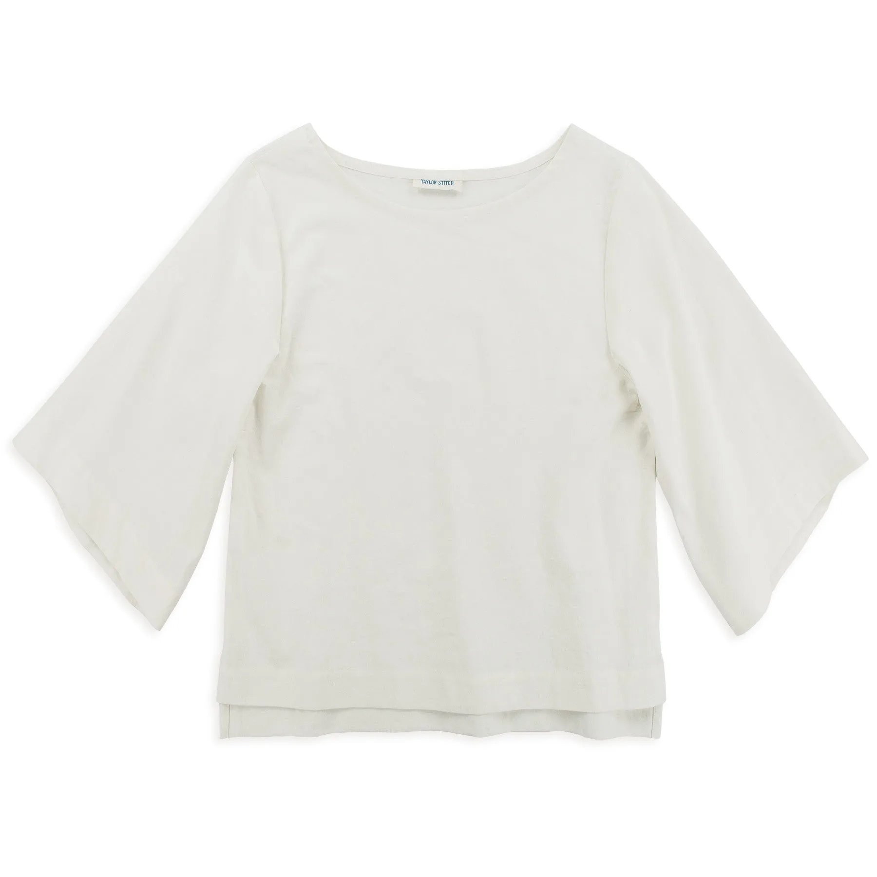 The Sonoma Top in Natural Linen sold by Taylor Stitch