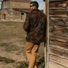 The Field Jacket in Camo sold by Taylor Stitch