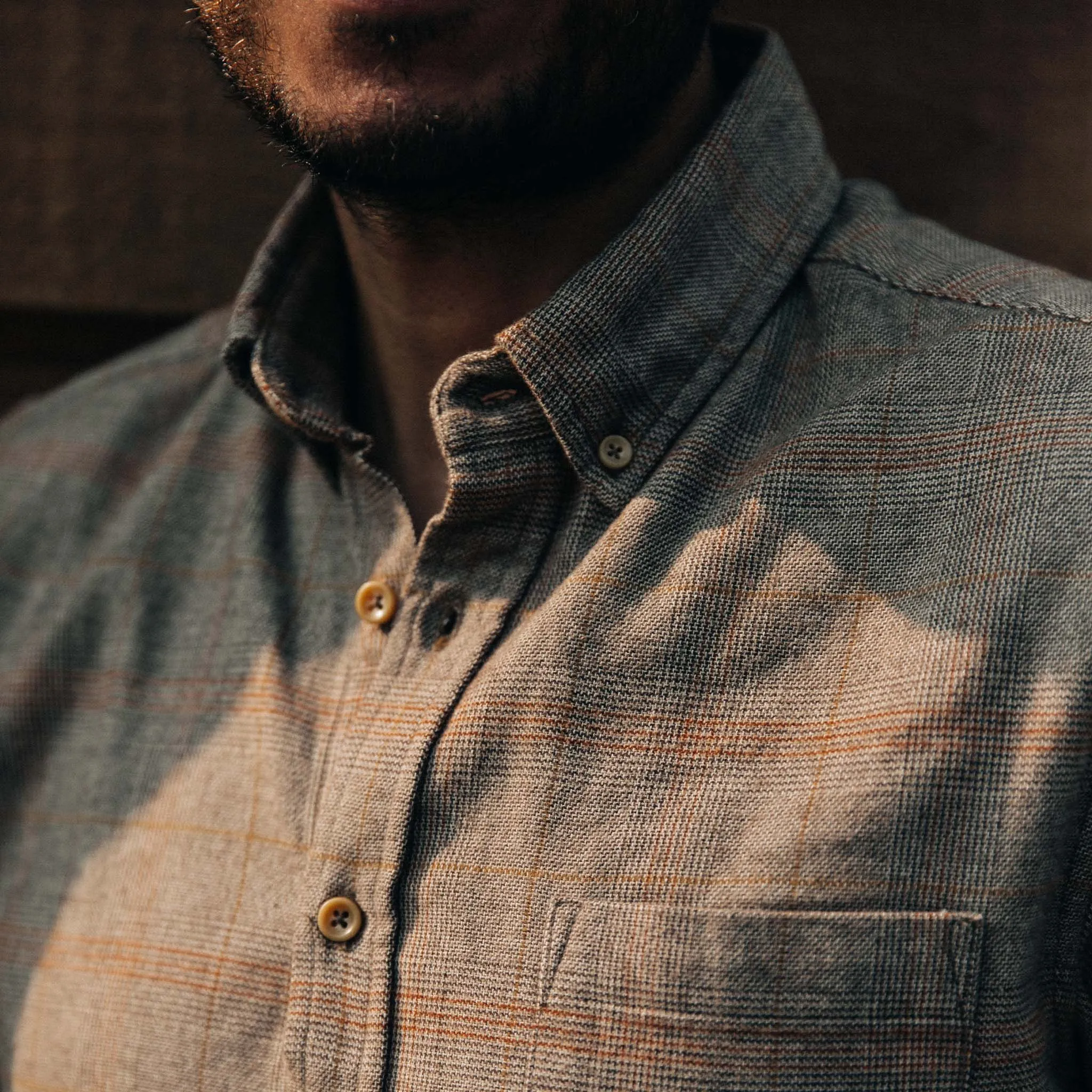 The Jack in Gravel Check sold by Taylor Stitch product image thumbnail 3