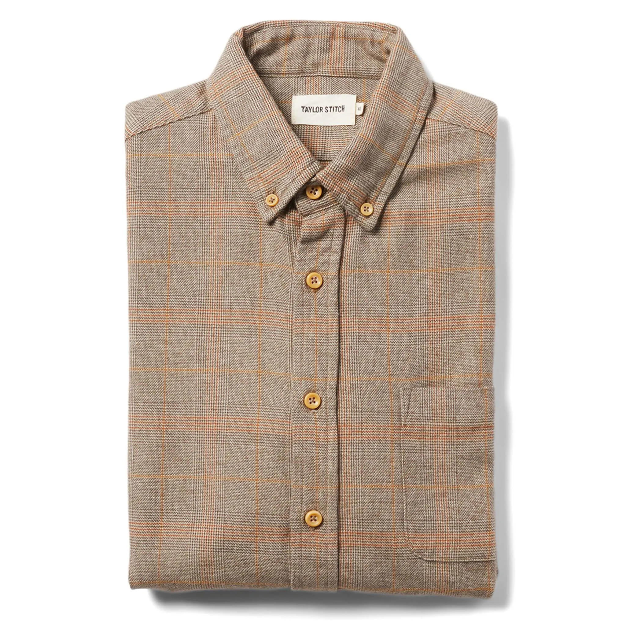 The Jack in Gravel Check sold by Taylor Stitch