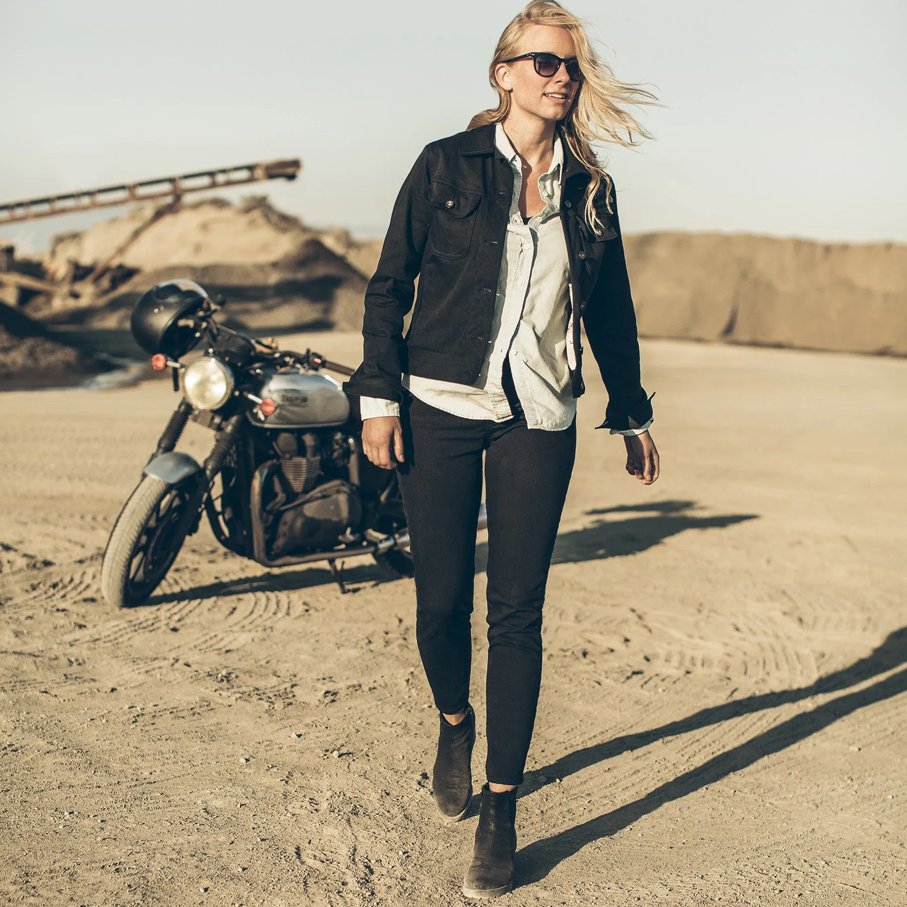 The Adler Jean in Noir sold by Taylor Stitch product image thumbnail 2