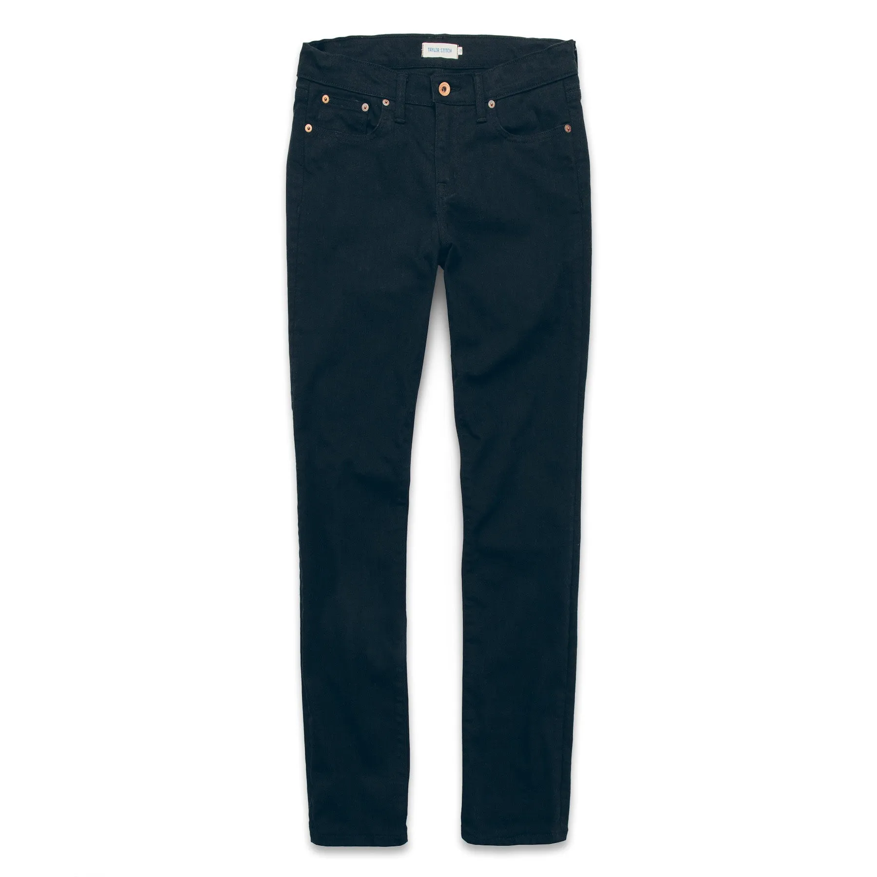 The Adler Jean in Noir sold by Taylor Stitch