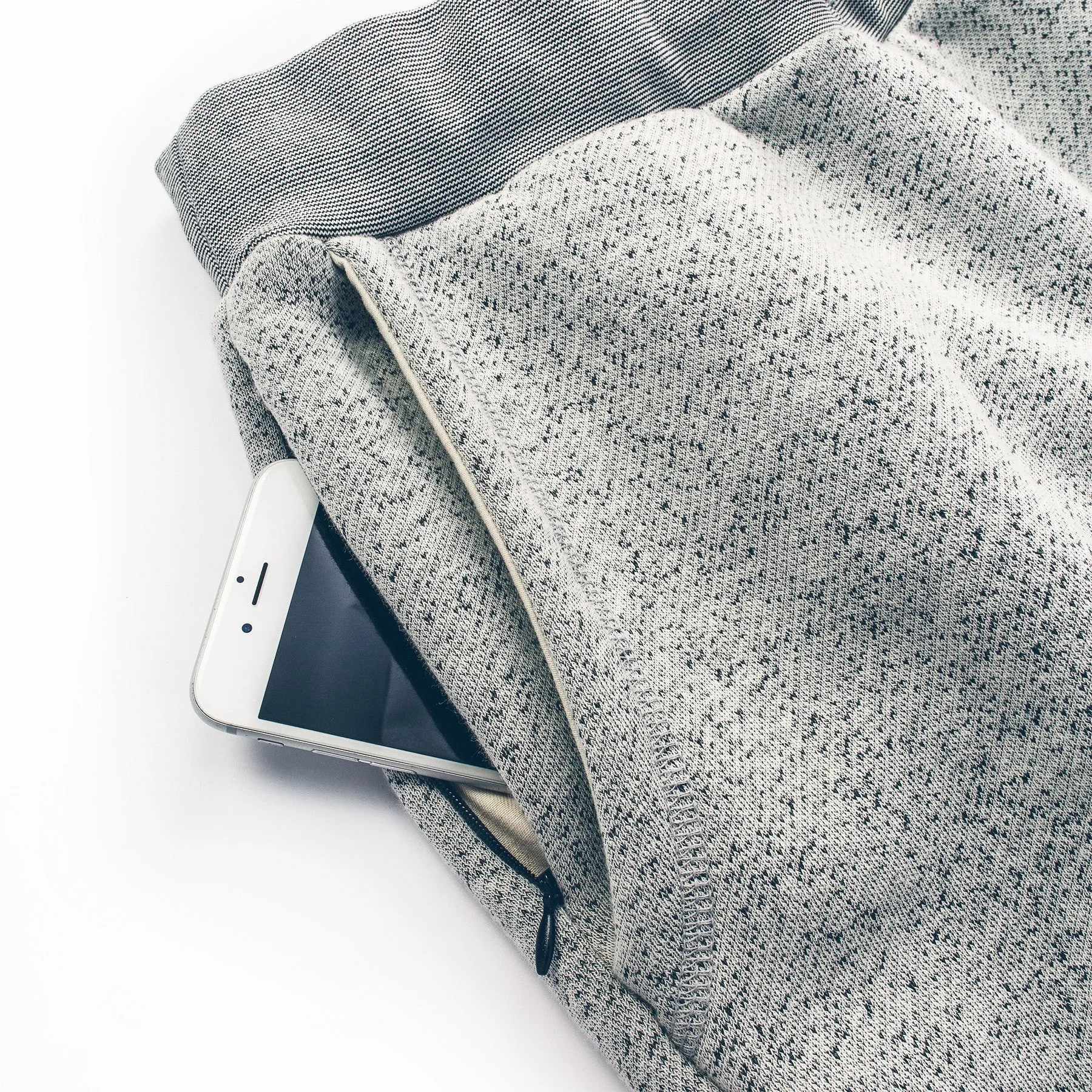 The Travel Pant in White Fleck Fleece sold by Taylor Stitch product image thumbnail 4