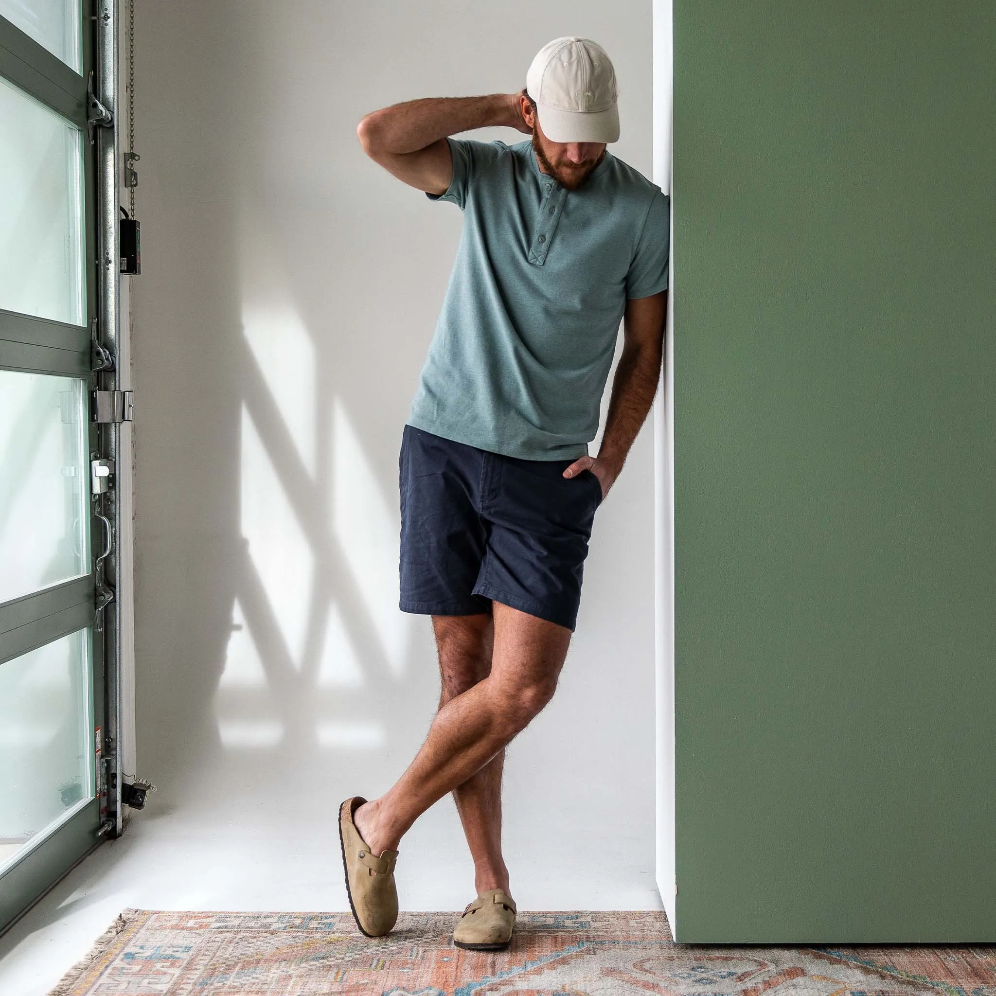 The Foundation Short in Organic Marine sold by Taylor Stitch product image thumbnail 2