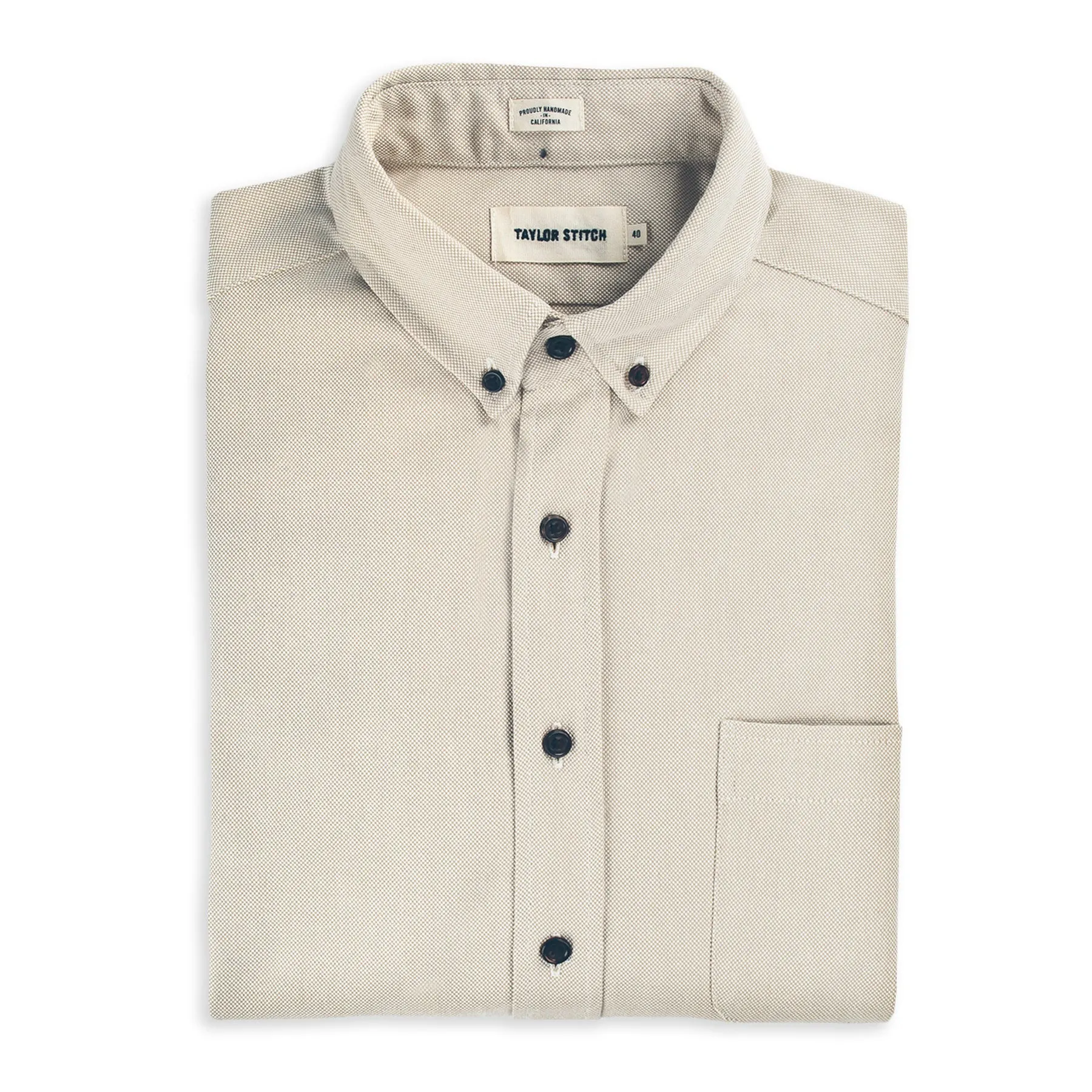 The Jack in Sand Work Oxford sold by Taylor Stitch