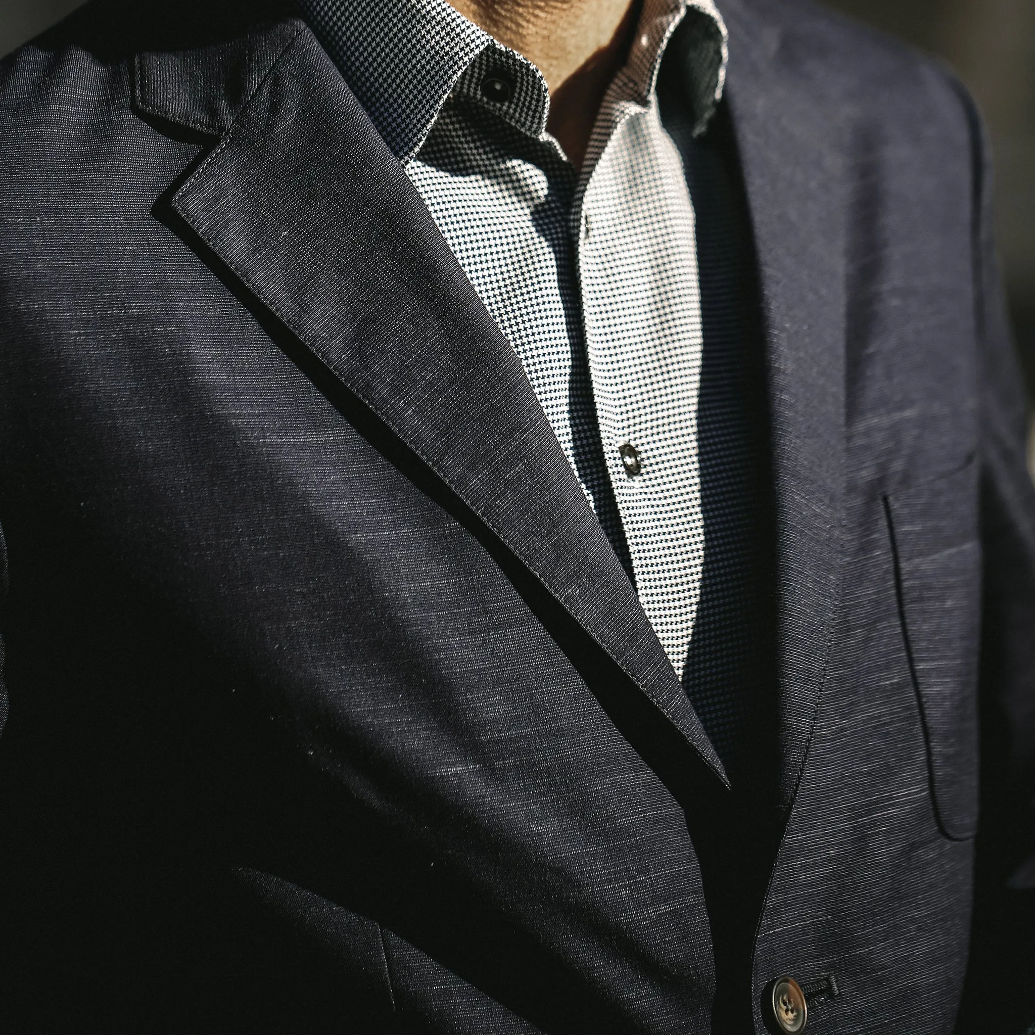 The Telegraph Jacket in Navy Slub sold by Taylor Stitch product image thumbnail 5