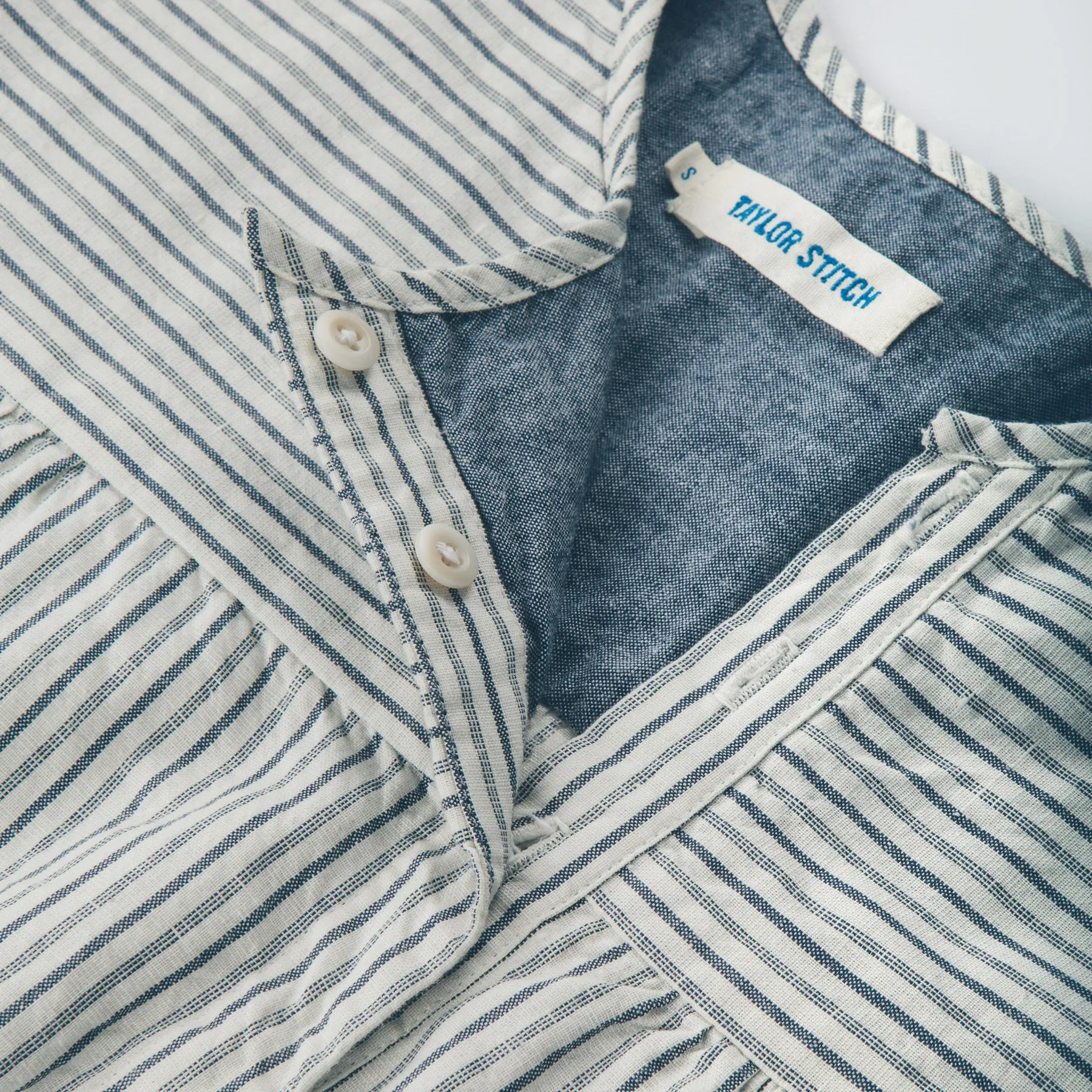 The Parker in Indigo Stripe sold by Taylor Stitch product image thumbnail 5