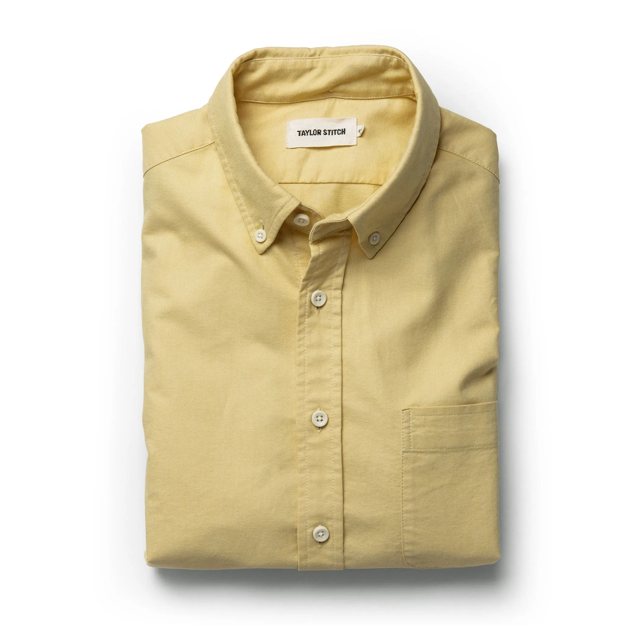The Jack in Straw Everyday Oxford sold by Taylor Stitch