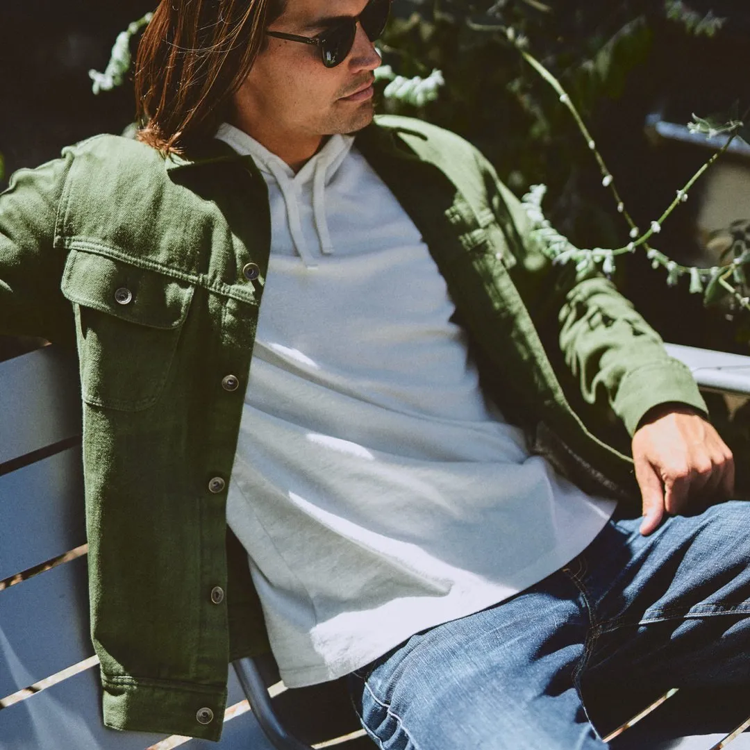The Heavy Bag Hoodie in Natural sold by Taylor Stitch product image thumbnail 5