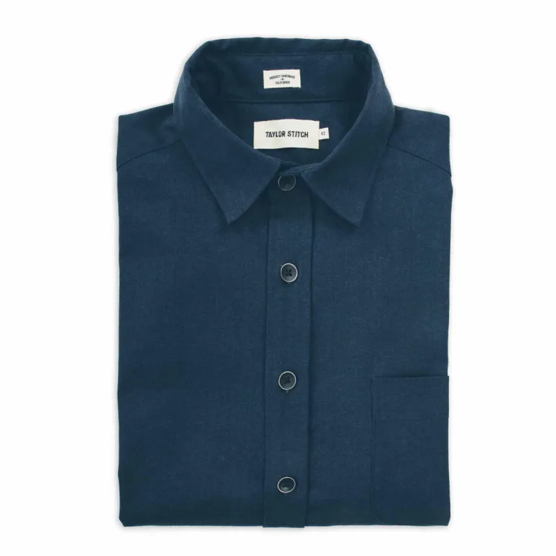 The Mechanic in Indigo sold by Taylor Stitch