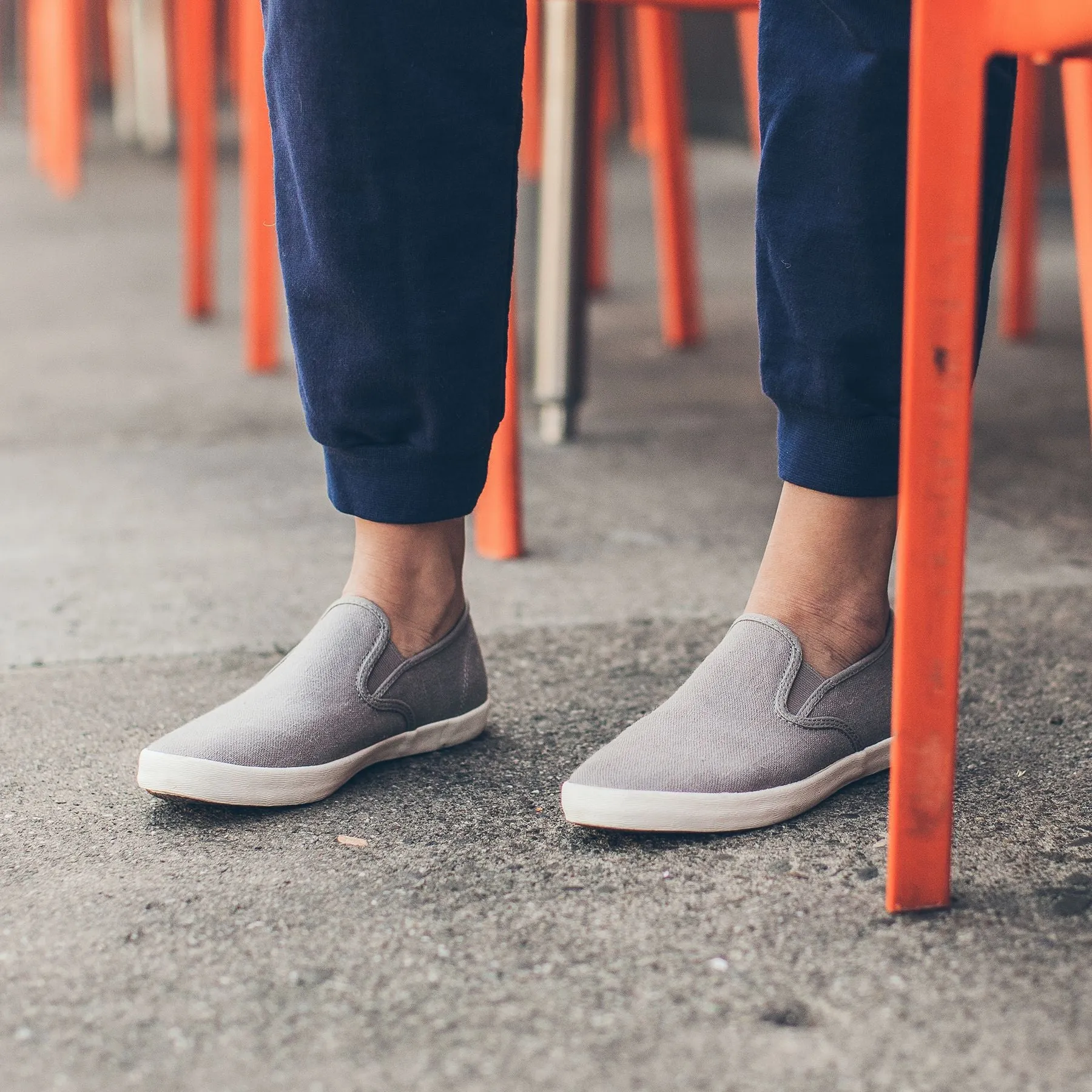 Baja Slip On in Tinted Grey sold by Taylor Stitch product image thumbnail 4