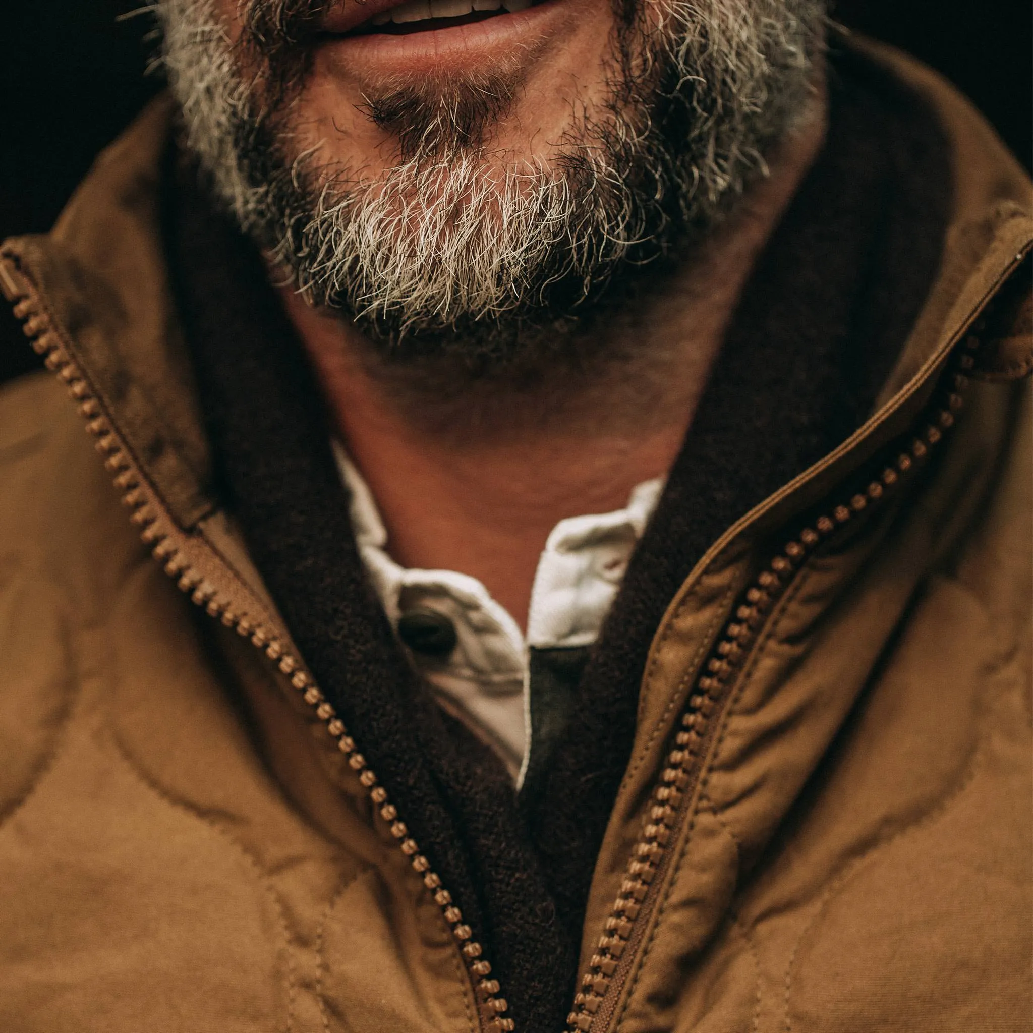 The Vertical Jacket in British Khaki Dry Wax sold by Taylor Stitch product image thumbnail 3