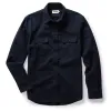 The Yosemite Shirt in Dark Navy sold by Taylor Stitch