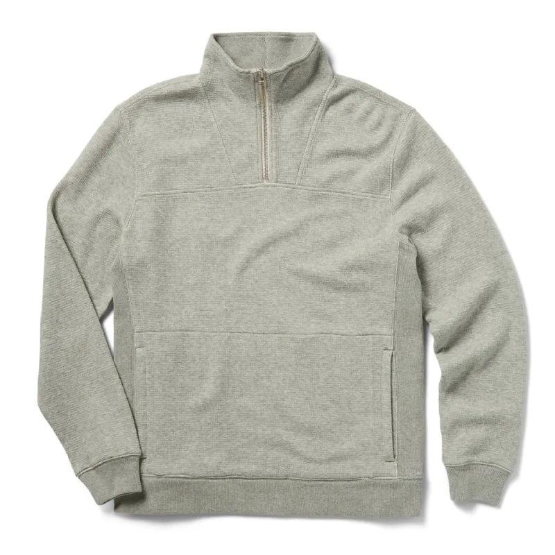 The Horizon Pullover in Ash Double Knit made by Taylor Stitch