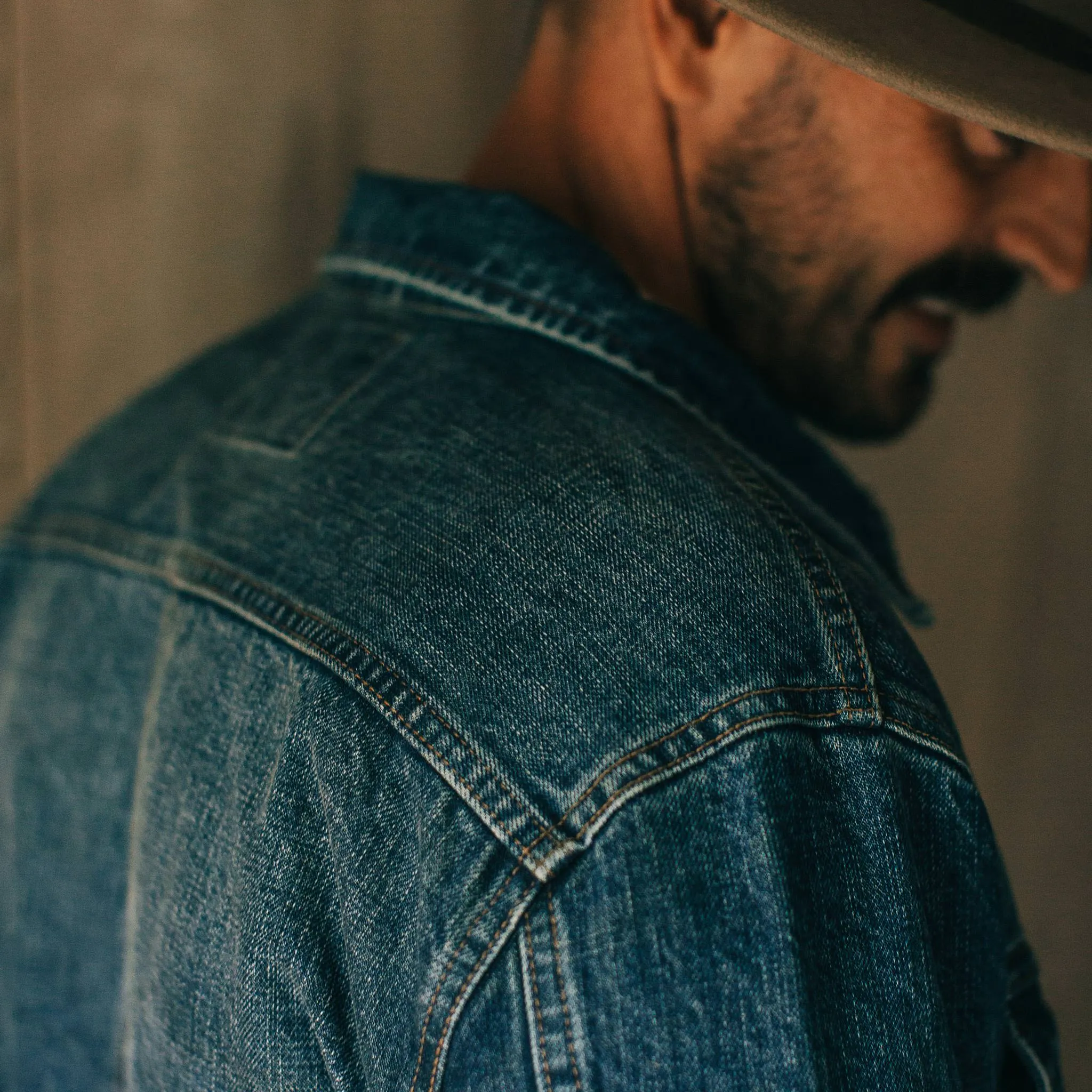 The Long Haul Jacket in 18-Month Wash Organic Selvage sold by Taylor Stitch product image thumbnail 4